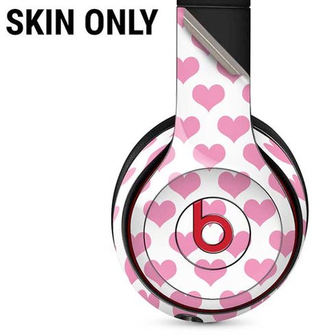 Plush Pink Hearts Beats Solo 3 Wireless Skin